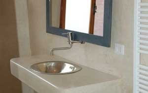 Tadelakt in lavabo marocchino