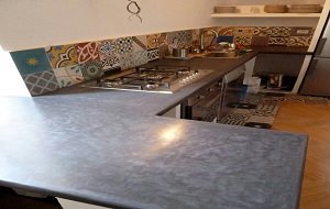 Tadelakt Marocchino in cucina