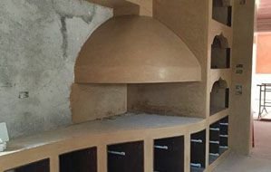 modello tadelakt nel cucina
