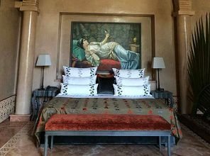 Tadelakt bedroom